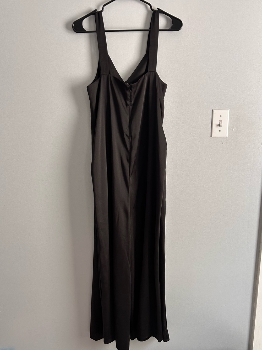 Banana Republic Black Satin Slip Dress NWT | Size Small | $140 Retail - Picture 2 of 6